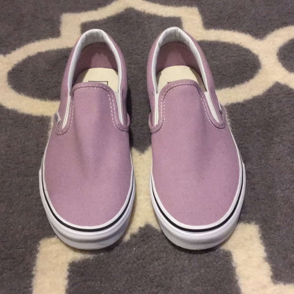 Lavender vans 7.5 women’s